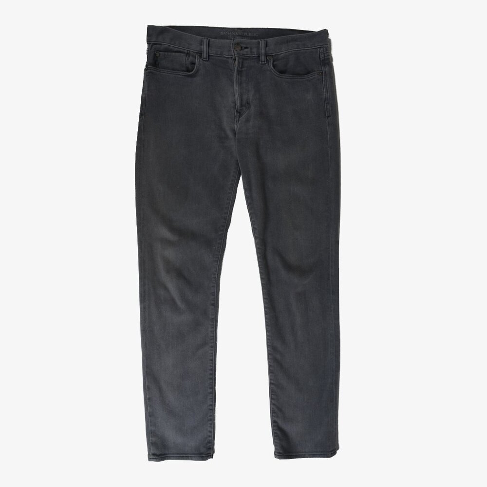 BANANA REPUBLIC Gray Slim Jeans, 32 x 32
